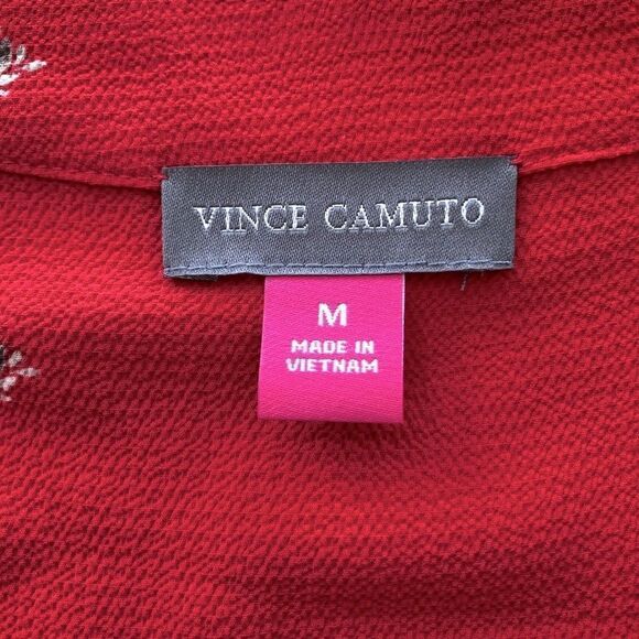 Vince Camuto Desert Bouquet Sleeveless Blouse Sz M - Picture 11 of 12